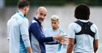 Pep Guardiola says Man City players get the Mahrez and Grealish treatment every day in training